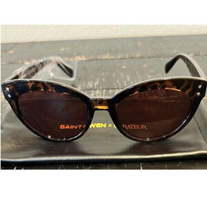 Saint Owen and Curateur Wylde tortoiseshell‎ sunglasses NWT